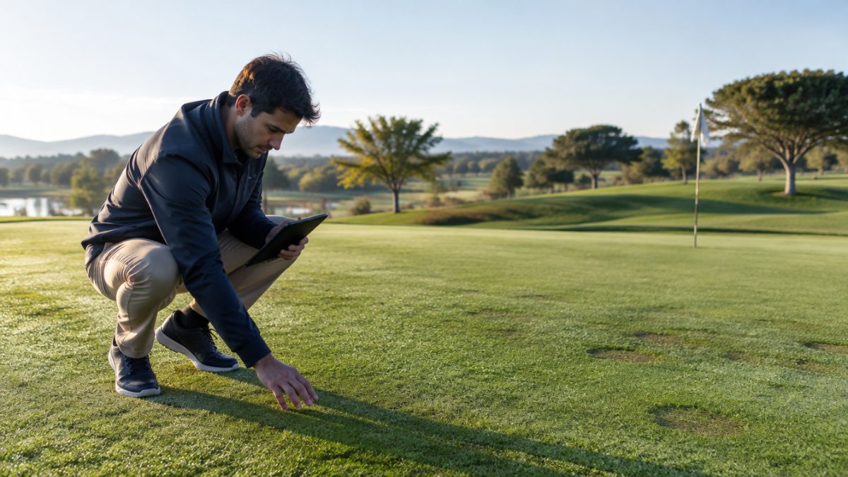 Morning dew and turf disease prediction