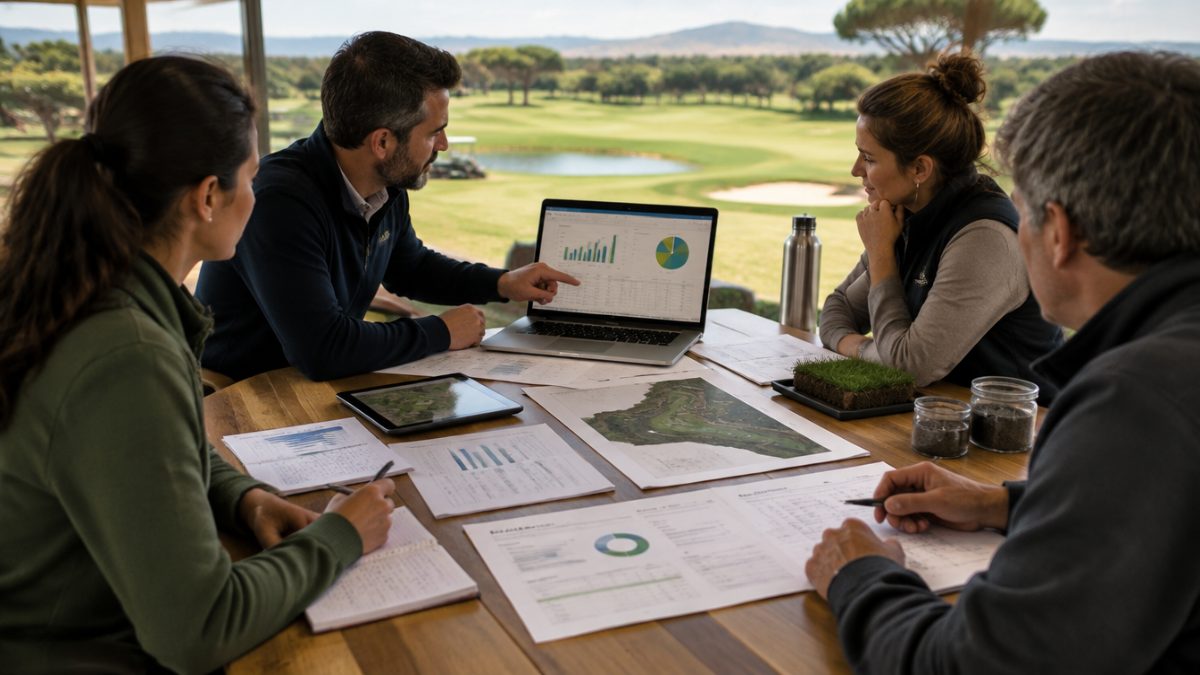 Data for calculating the golf course carbon footprint in the workshop