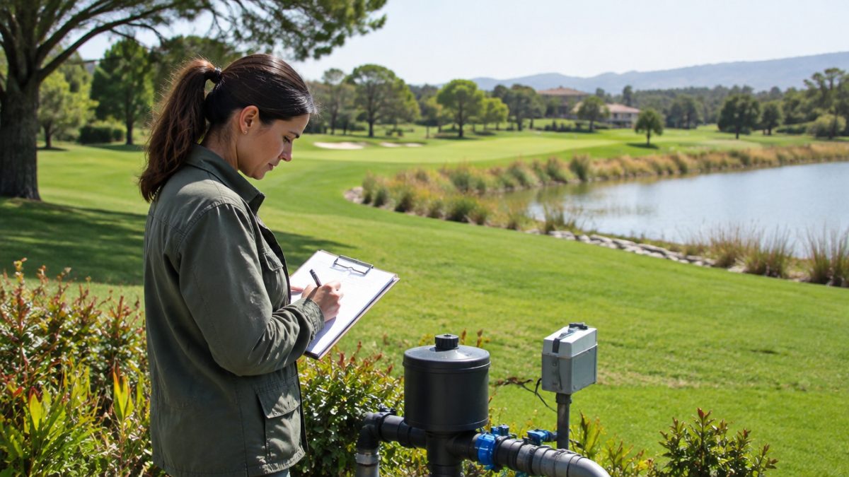 Documentación de consumos para una certificación ambiental en golf