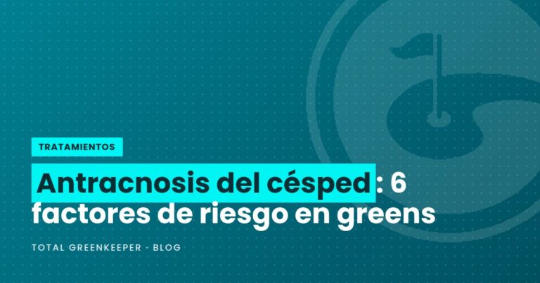 Antracnosis del césped: 6 factores de riesgo en greens