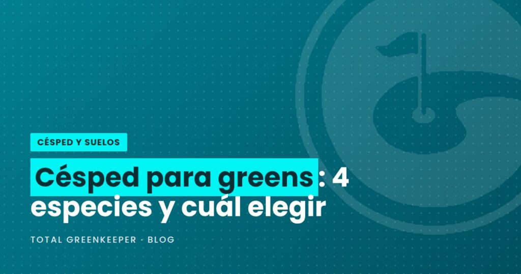 Césped para greens: 4 especies y cuál elegir