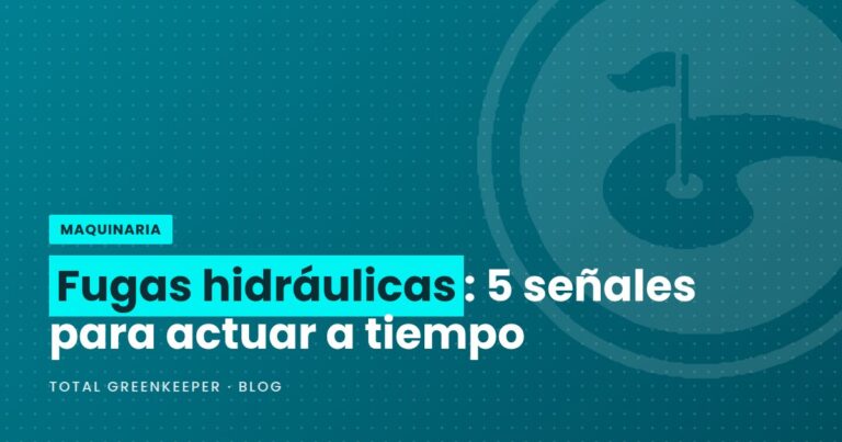 Fugas hidráulicas: 5 señales para actuar a tiempo