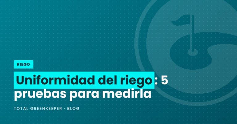 Uniformidad del riego: 5 pruebas para medirla
